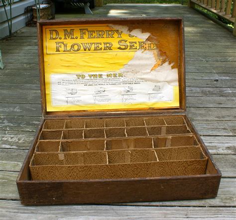 ferry seed box display for sale 